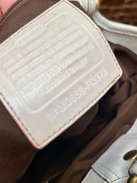 Coach Bleecker Straw Tote - Picture 8 of 12